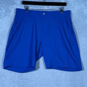 Redvanly Shorts Mens Large Blue Golf Performance Quick Dry Lightweight